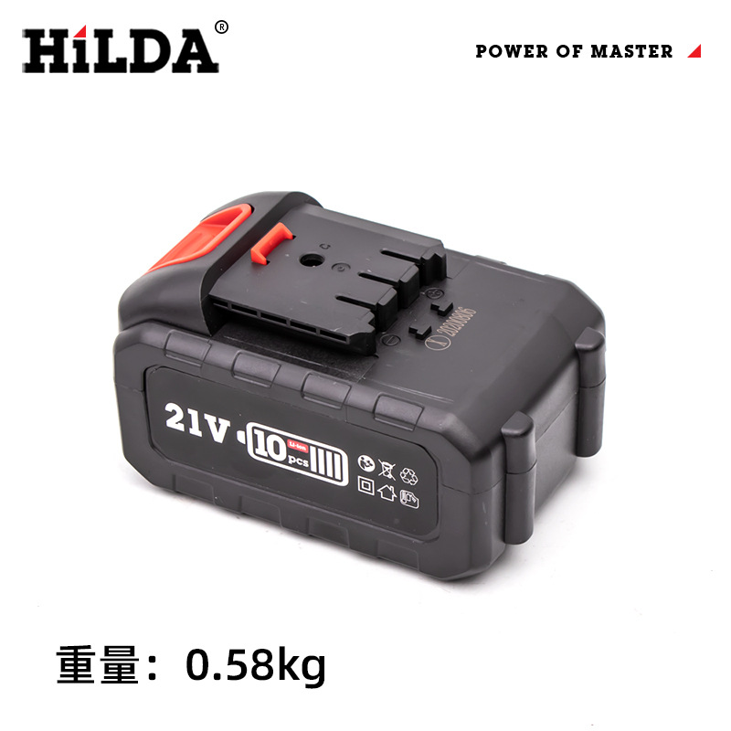 Motosierra de batería de litio HiLDA/Hilda, sierra para trabajar la madera, sierra para cortar madera, sierra eléctrica de 4 pulgadas con una sola mano, sierra para cortar madera de jardín