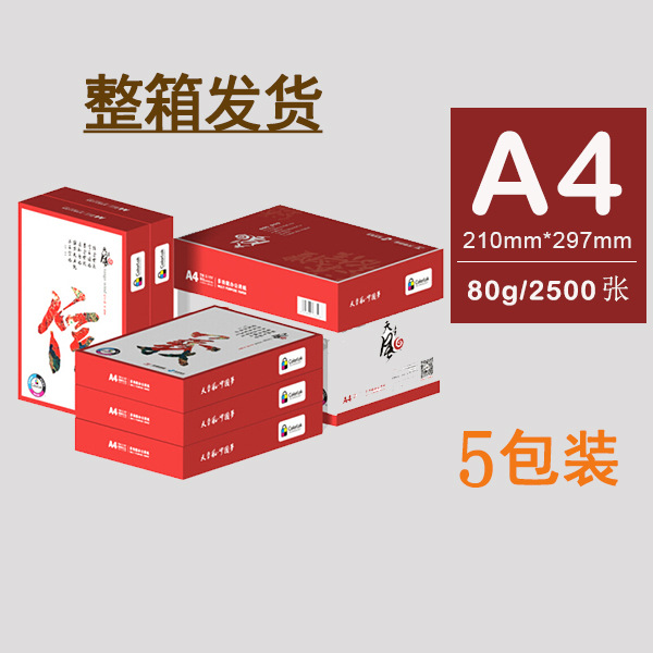 천장풍 A4 80g 1박스 5팩