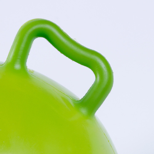 Promotional children's handle ball jumping ball fitness toy baby massage ball thickened handle ball 25cm wholesale