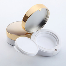 厂家定制化妆品包材气垫盒带镜子塑料内胆可替换BB气垫盒15g