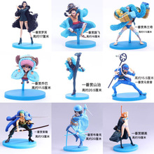 易鑫动漫海贼手办 一番赏二十周年 20th草帽团 路飞 索隆全套公仔