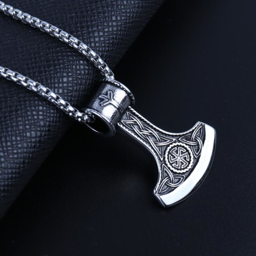 Hip-hop Simple Style Animal Anchor Skull Alloy Titanium Steel Plating Unisex Pendant Necklace display picture 17