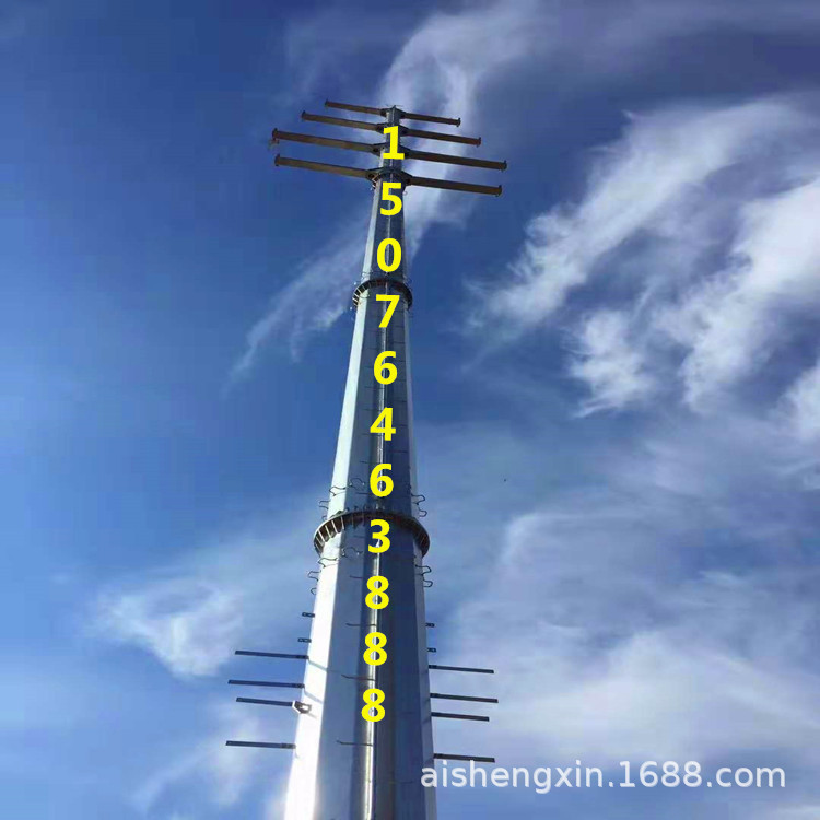 定制电力钢杆 电力钢杆打桩 电力钢杆厂家 电力施工 输电钢杆