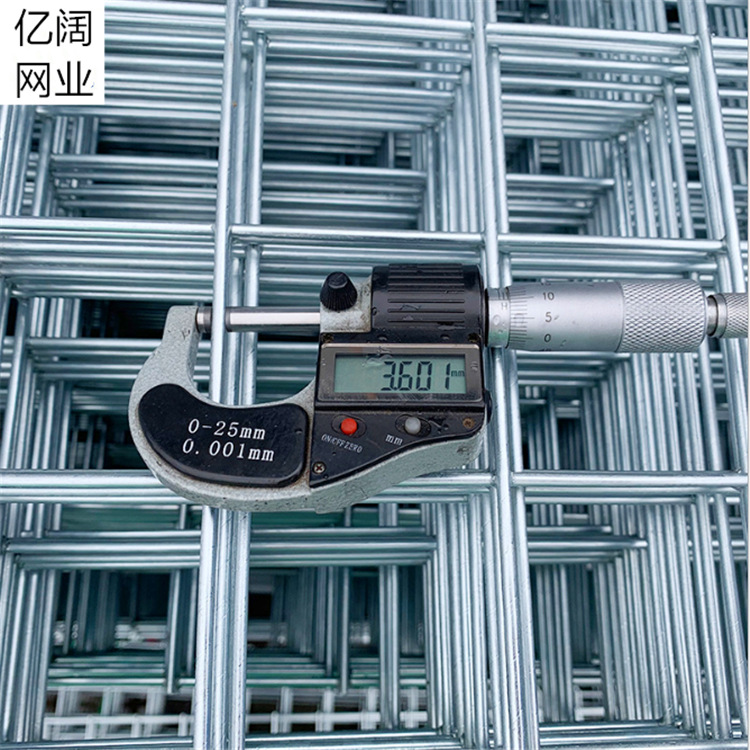 亿阔厂家建筑铁丝网片 工地地暖钢丝网片 防裂钢筋网片电焊网片