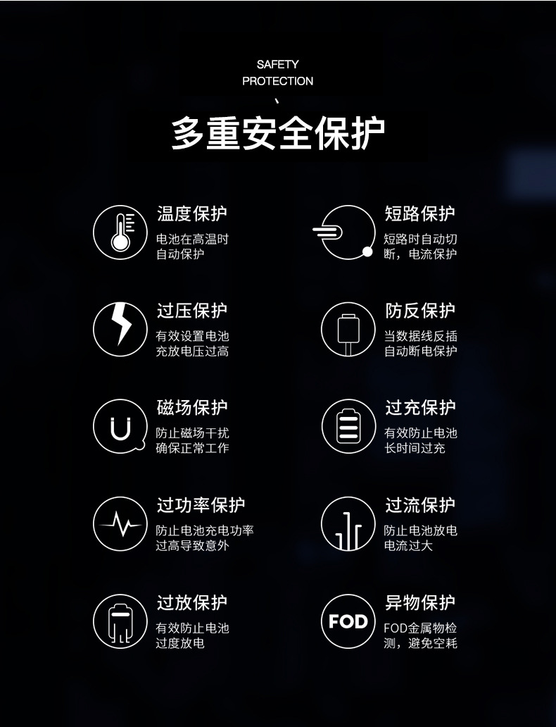 无线充电器无线充手机支架无线充无线充台灯手机无线充电器详情10