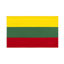 亚马逊速卖通跨境供应工厂现货 立陶宛 90*150cm Lithuania 旗帜