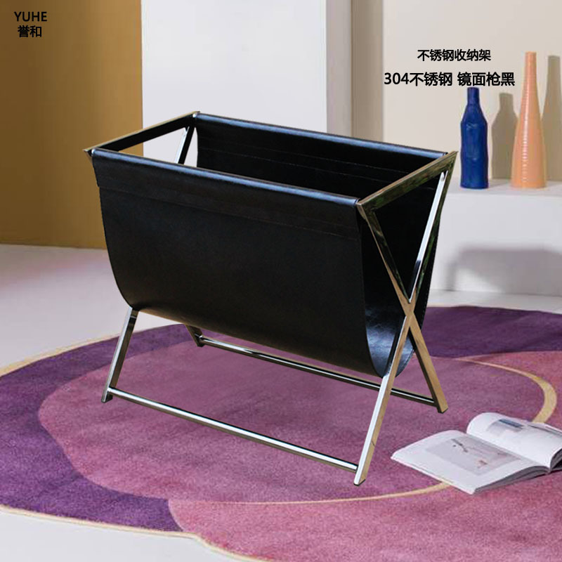 金属铁艺黑色北欧创意家居小书架定制简易多层储置物懒人收纳神器|ms