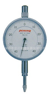 日本原装进口孔雀PEACOCK杠杆式千分表17B