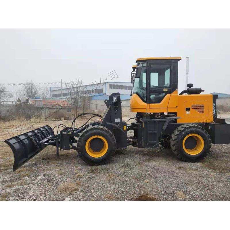 多功能冬季除雪装载机 马路积雪清扫铲雪机 铲车改装清雪养护车