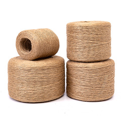 Jute Twine, Hemp Thread, Handmade DIY Colorful Material Rope for Kindergarten Environment Decorations—Rustic, Thick Vintage-Style Binding Cord
