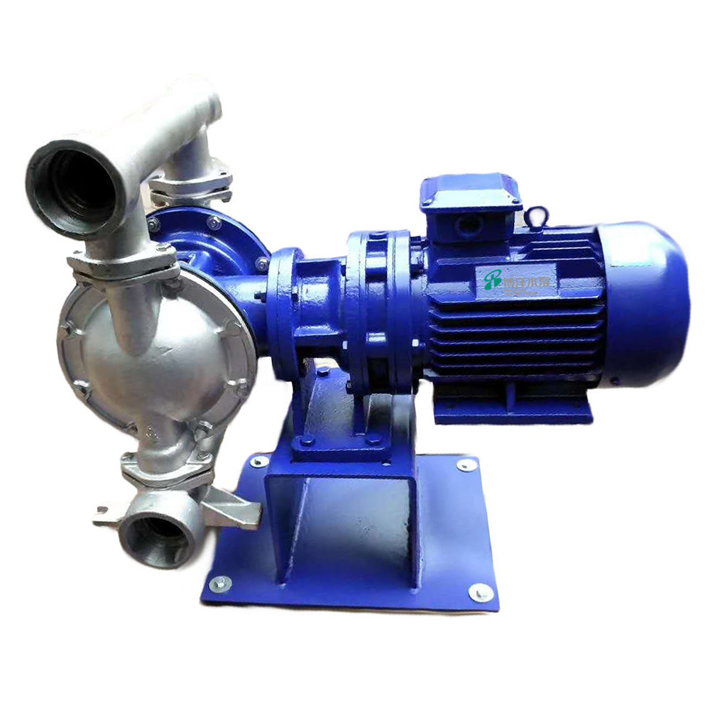 一体式工博牌电动DBY-65型铸铁电动隔膜泵，防爆电动隔膜泵