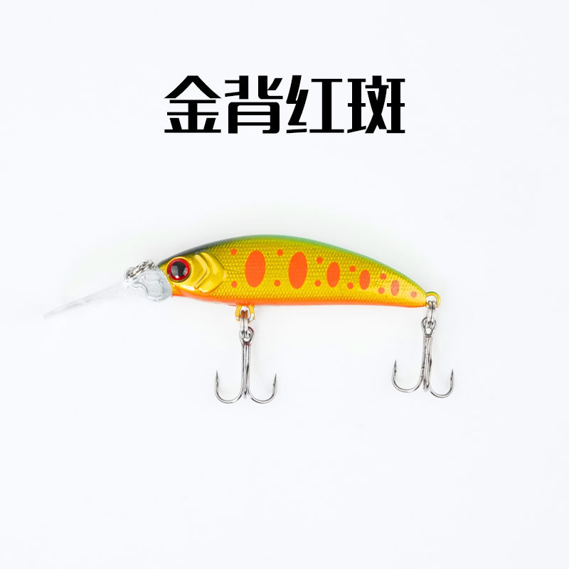 Sinking Minnow Fishing Lures Hard Plastic Baits Fresh Water Bass Swimbait Tackle Gear