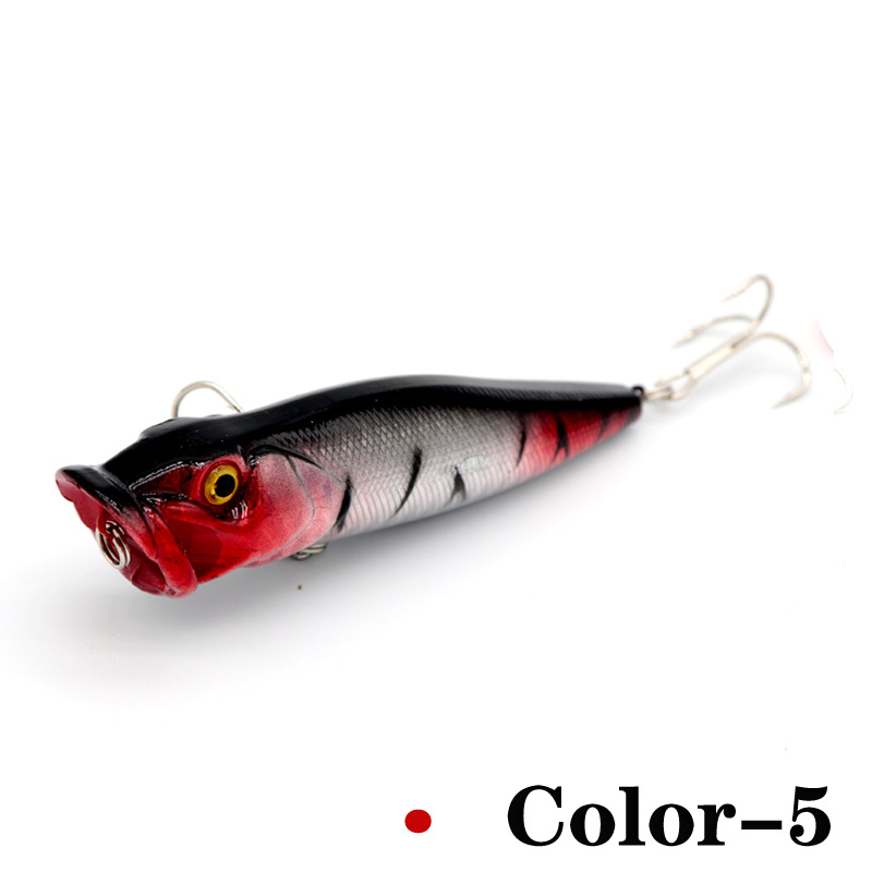 Small Popper Fishing Lures 40mm 2.3g Hard Plastic Baits Fresh Water Bass Swimbait Tackle Gear