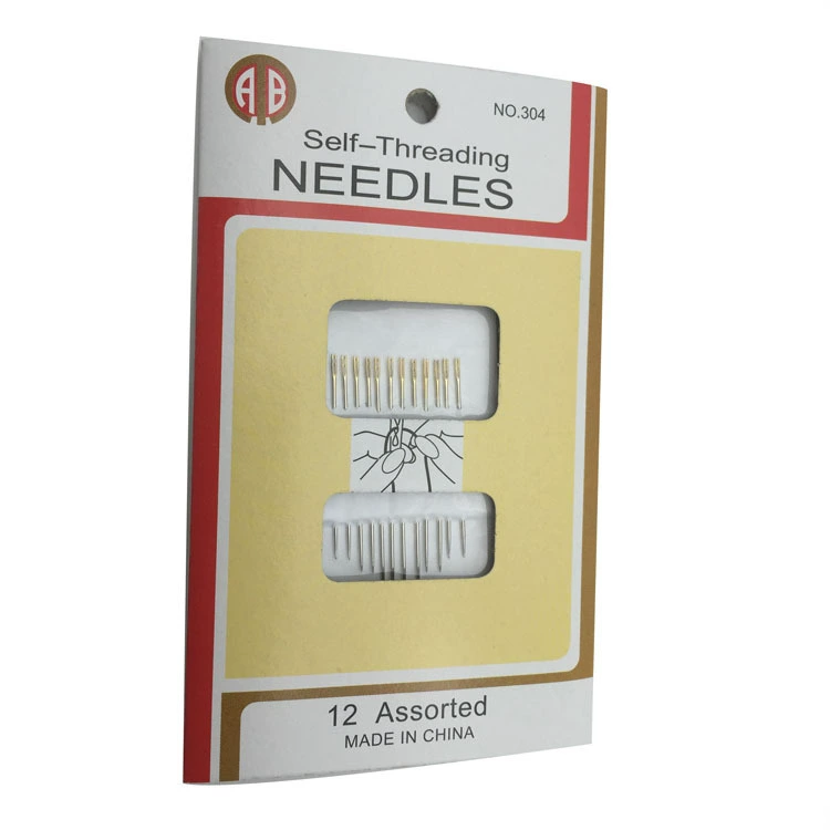 Golden Tail dual -hole 12 blind needles Elderly people use blind needles to wear needle hand seam needle DIY free needle