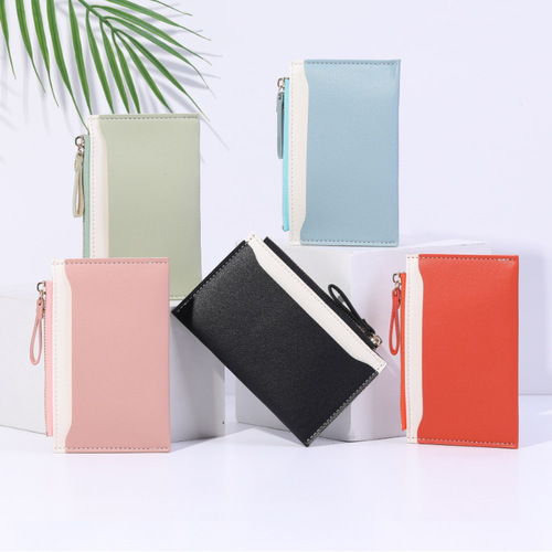 Gift card holder card holder women's bank cartoon ID card order LOGO card holder women's PU bus