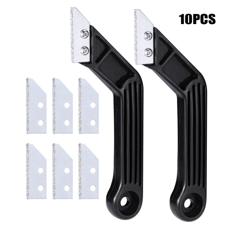 Supply 10PCS manual grouting removal tool black bevel rake wall joint tile joint cleaning tool