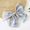 Hairgrip with bow, uniform, cloth, cute hairpin