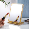 Big wooden folding table handheld mirror for elementary school students