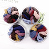Elastic base hair accessory, hair rope, 20 pieces, Korean style, increased thickness, simple and elegant design