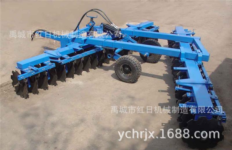 缺口耙供应28片重型圆盘耙1BZ 3.0拖拉式圆盘耙液压牵引重耙