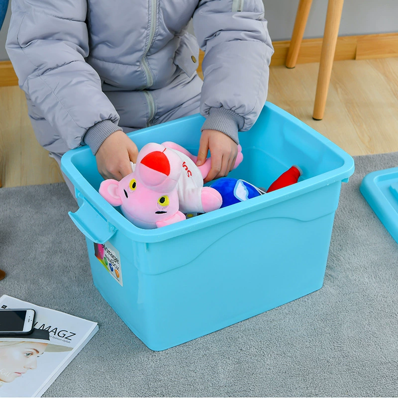 Бытовая хлопковая пододеяльник для хранения нижнего белья пластиковый ящик для хранения с крышкой утолщенный ящик для хранения игрушек