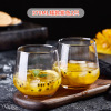 Glass cup home red meal cup ins subnet set early water cup living room daily gift tea cup female color cup factory