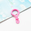 New thickened light bulb buckle acrylic color key ring DIY question mark gourd buckle handmade jewelry accessories material