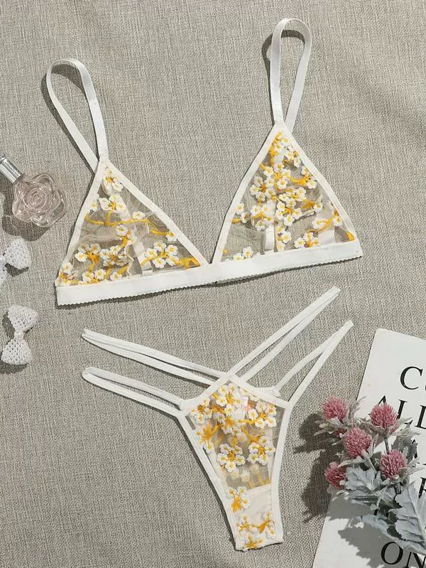 Lace underwear, split set, 2020, European style