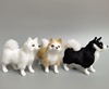 Simulation Dog Wahschi Simulation Samoyed White Puppy Black Dog Caddy Cross -border Dog Husky Samoyed