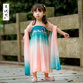 童汉服;童套装;童连衣裙