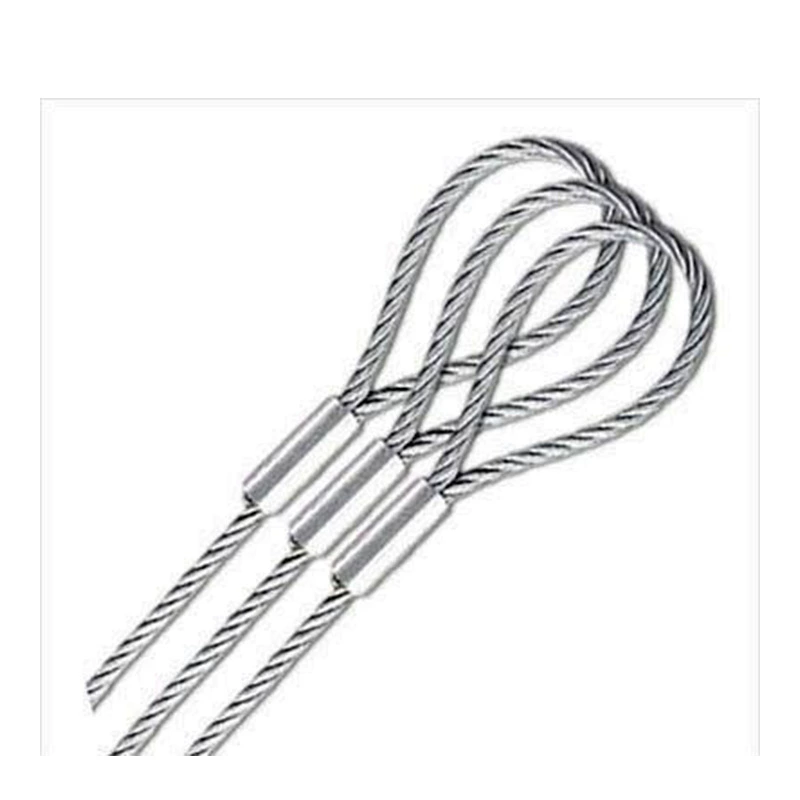 Steel wire on a lace with accessories, G210