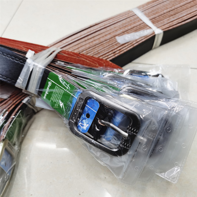 Best-selling men's genuine leather belts on the street, now knife-cut, single-piece pigskin belt, pin buckle belt, manufacturer ready stock wholesale