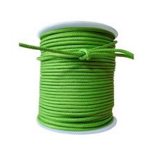 潛水2毫米熒光綠繩耐磨防腐 魚槍拋射繩 綠色高強大馬力編織繩子
