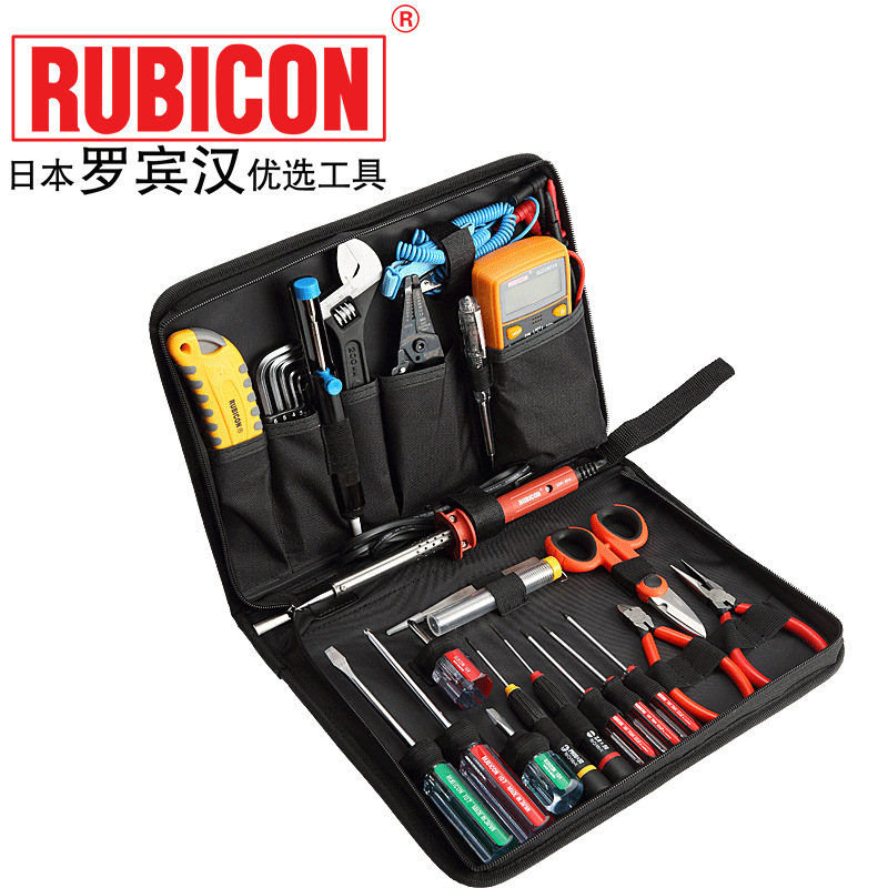RUBICON罗宾汉电工具套装维修组合工具包RTS-12 29 34 36 55 55P