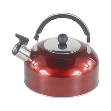 不锈钢彩色平底壶加高美式球形壶酒店半球壶家用电磁炉烧水泡茶壶