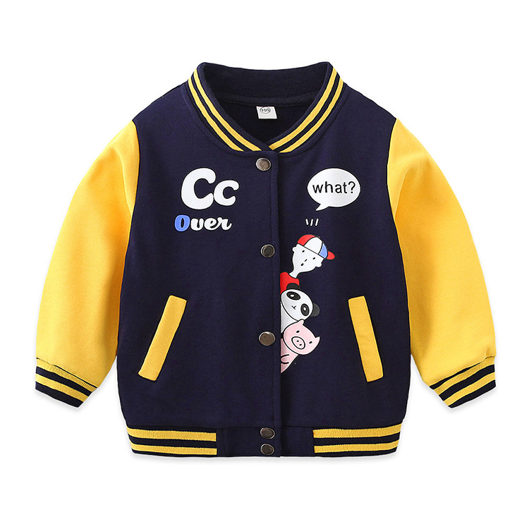 Sports Cartoon Printing Cotton Boys Outerwear display picture 4