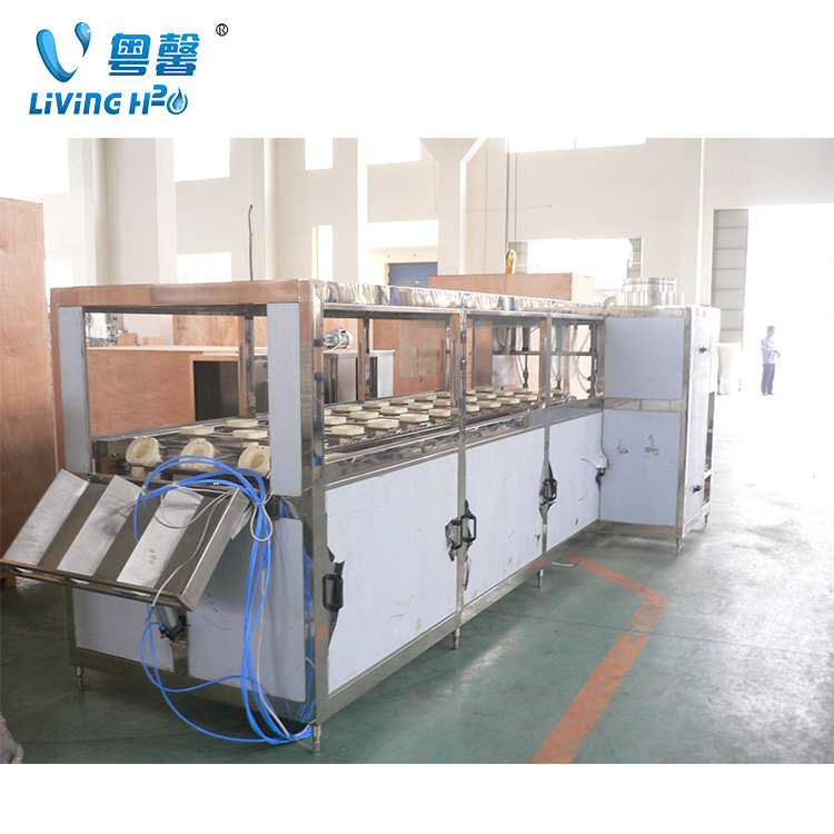 供应5加仑全自动洗瓶灌装机全套桶装矿泉水纯净水生产线设备