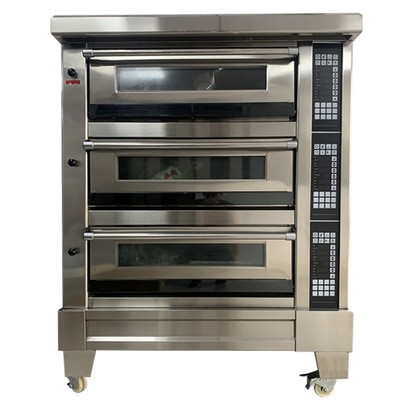 Electric oven commercial Gas large Oven Pizza bread Cake High-capacity baking three layers Three hundred forty-six 380V