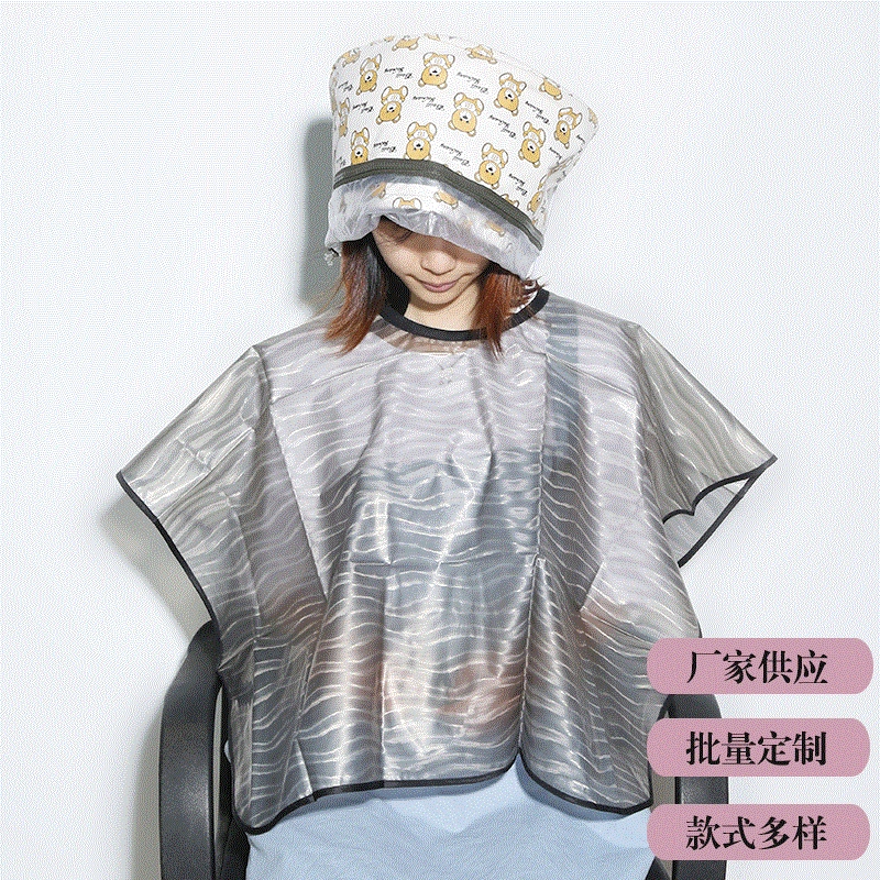 Производители поставляют водонепроницаемые и маслостойкие шали для окрашивания волос, простые и элегантные шарфы для парикмахерской, антипригарные ткани для стрижки волос