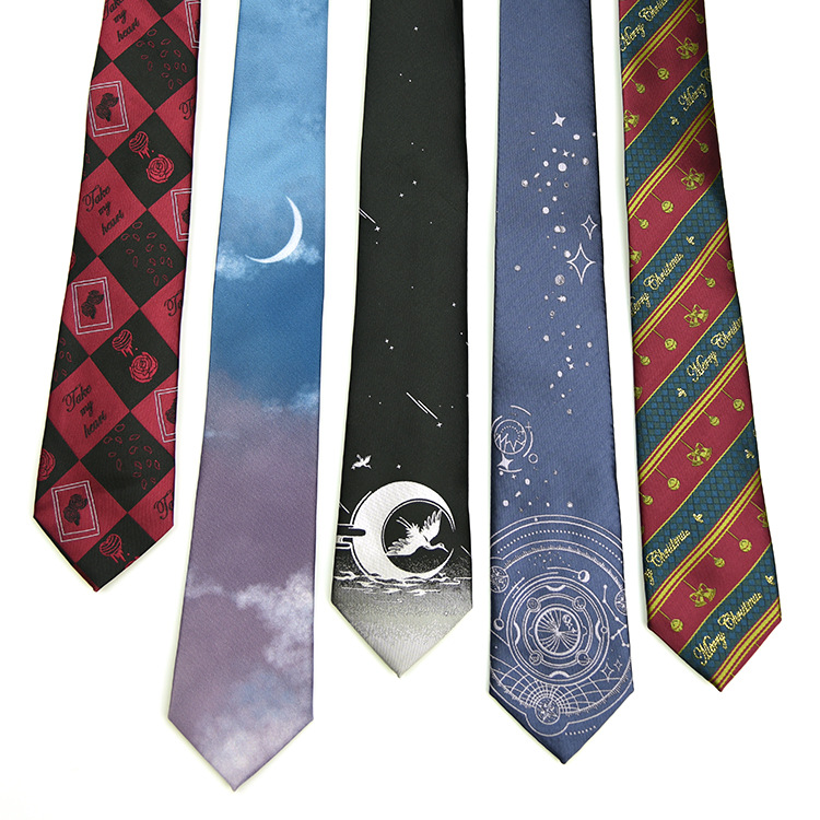 小物jk领带定制 dk免打领带男女制服动漫学院条纹单循环加工定做