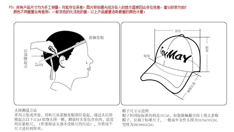 国内头围测量方法
