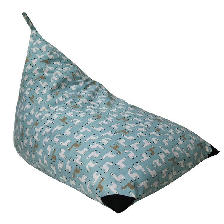 亚马逊可机洗帆布懒人沙发布艺备用不含填充懒人创意DIY沙发懒人沙发套 沙发靠垫