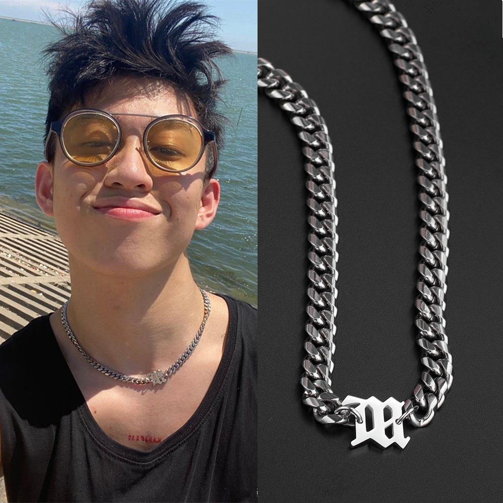 Necklace hip-hop style for men and women