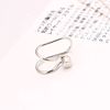 Ear clips suitable for men and women, earrings from pearl, no pierced ears, Korean style, wholesale