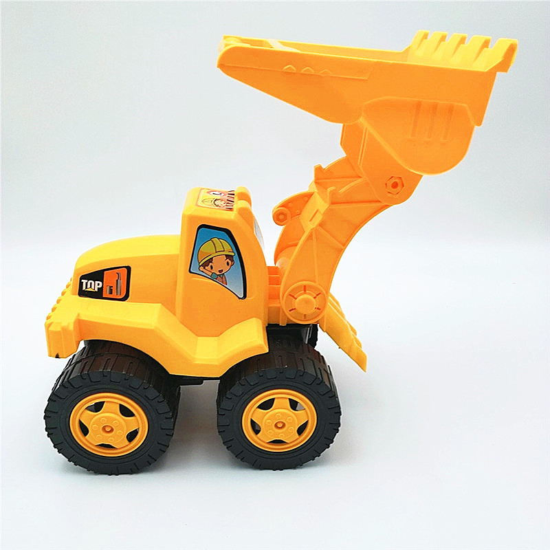 Niños gran coche de ingeniería de playa excavadora juguetes de automóviles modelo de carretilla de ingeniería deslizante playa jugar carro de arena