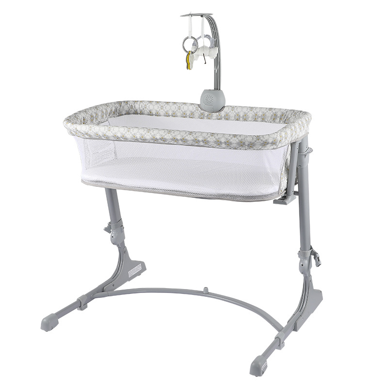 跨境枕边婴儿床固定便携式拼接大床bb小床中床新生儿多功能床音乐详情图8