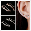 Fashionable trend earrings, Japanese and Korean, city style, wholesale