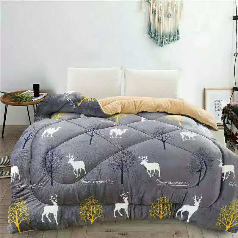 Пуховое одеяло зимнее Comforter Дювет простыня покрытие