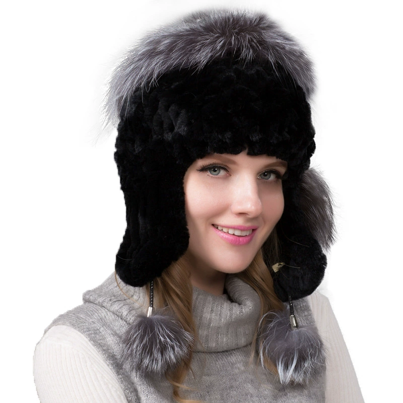 Keep warm woven fashionable knitted hat