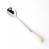 Ceramics stainless steel, coffee spoon for ice cream